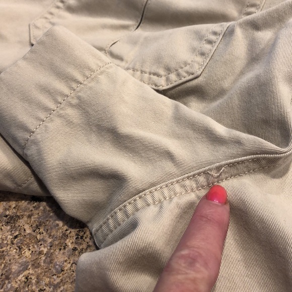 New York & Company Khaki Tan Shorts Women’s 8 - Picture 15 of 15